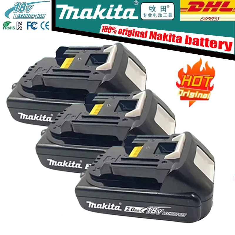 Power Tools Makita Set - Orijinal Makita Pil 🔋 18V 2.0Ah,