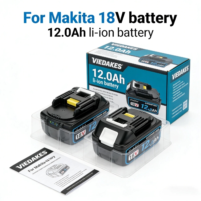 Power Tools Makita Set - Orijinal Makita 18V Batarya BL1860 12000mAh