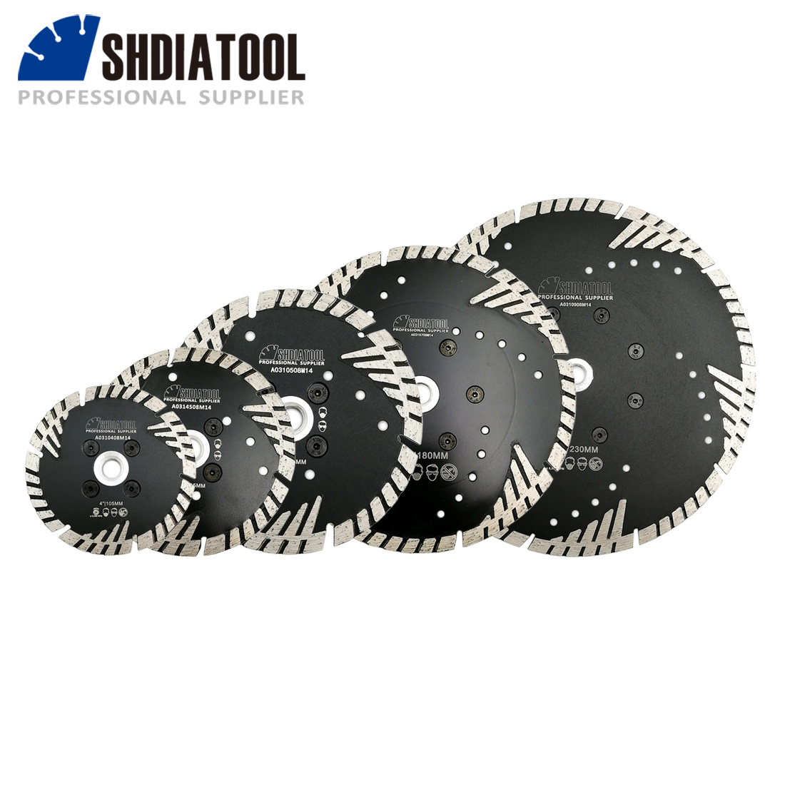 Angle Grinder 4.5 - SHDIATOOL 1 adet Turbo Testere Bıçakları