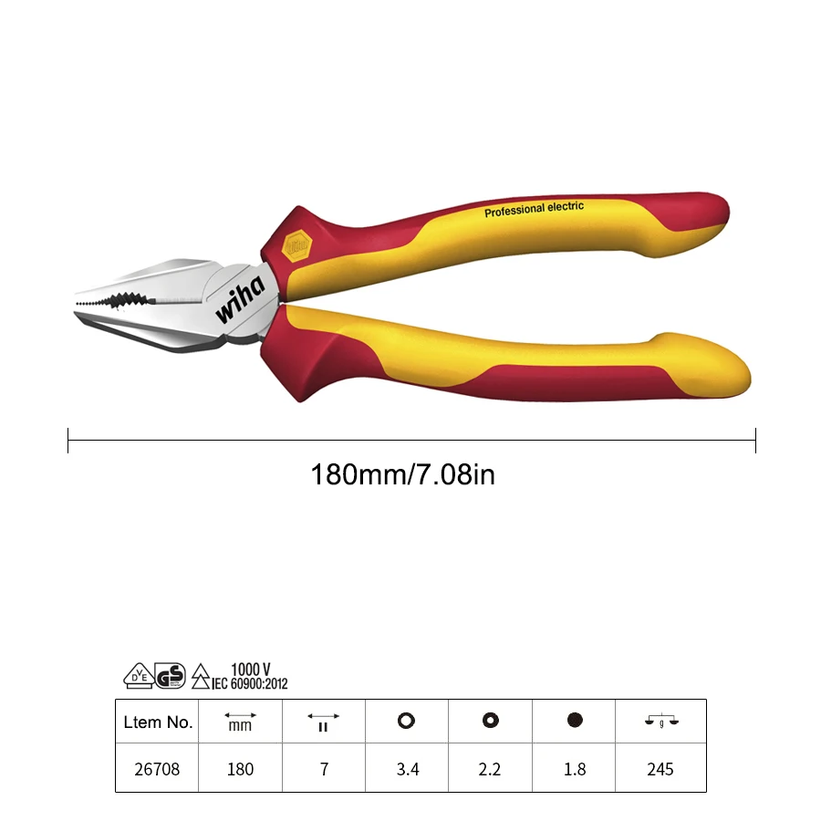 Wiha 1000V VDE İzoleli Pense26 - Power Tools Germany incelemesi ve fiyatı