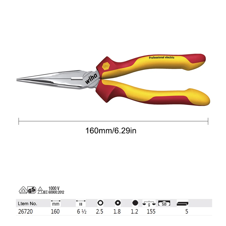 Wiha 1000V VDE İzoleli Pense26 - Power Tools Germany incelemesi ve fiyatı